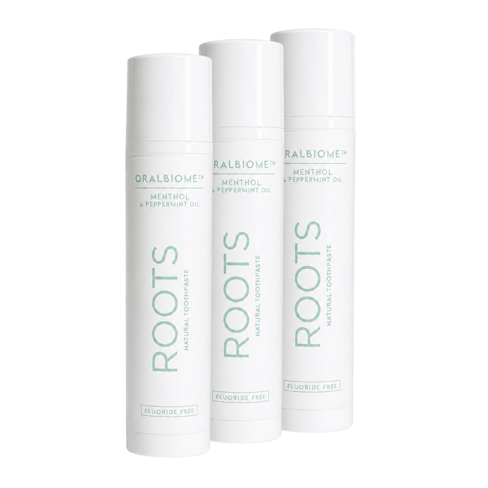 3x ROOTS tandpasta OralBiome™