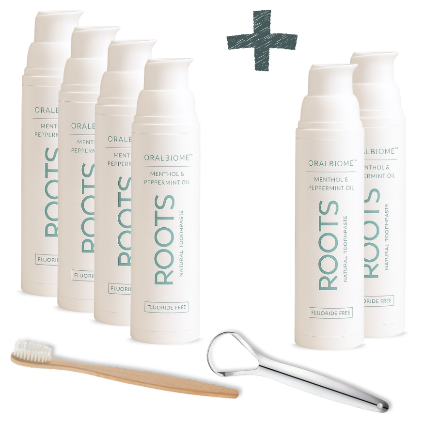 ROOTS Tandpasta OralBiome™ - 4 + 2 gratis