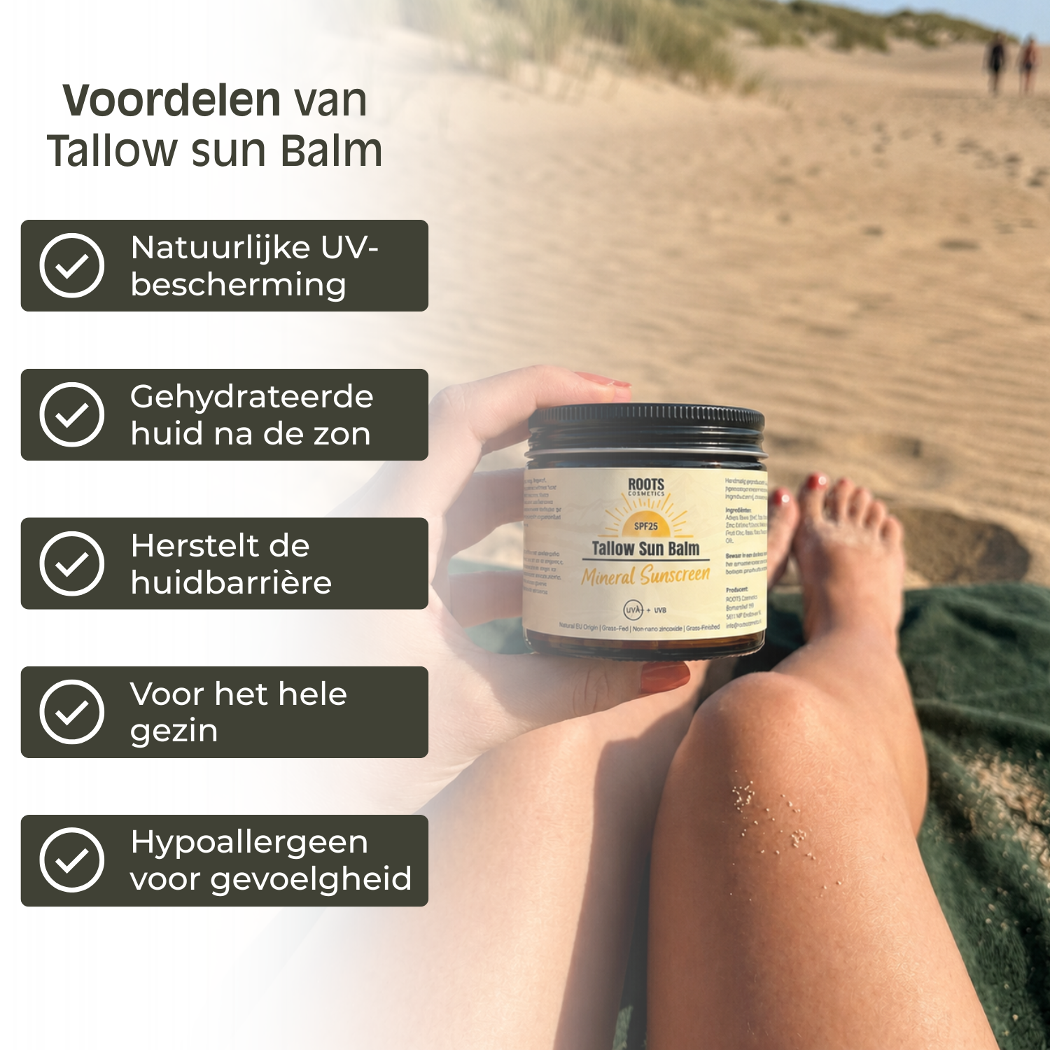 Mineral Tallow Sun Balm - ROOTS